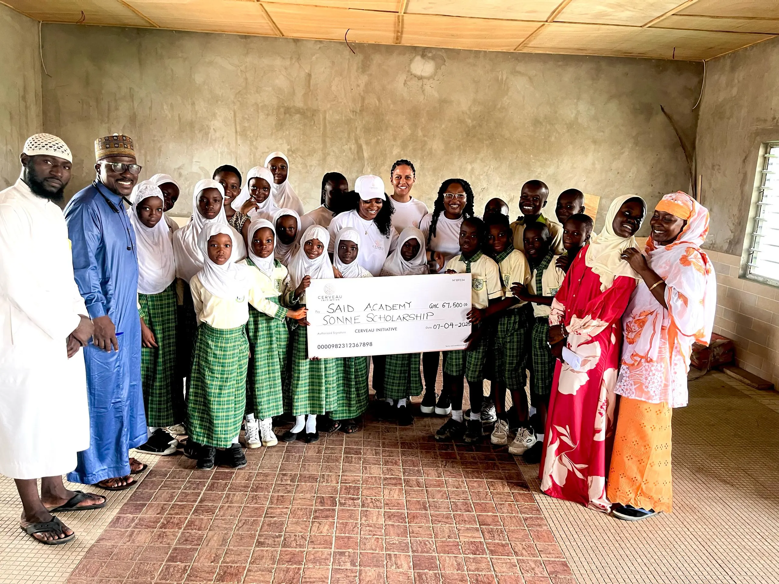 Cerveau Initiative Awards 50 Sonne Scholarships to Support SAID Academy Students