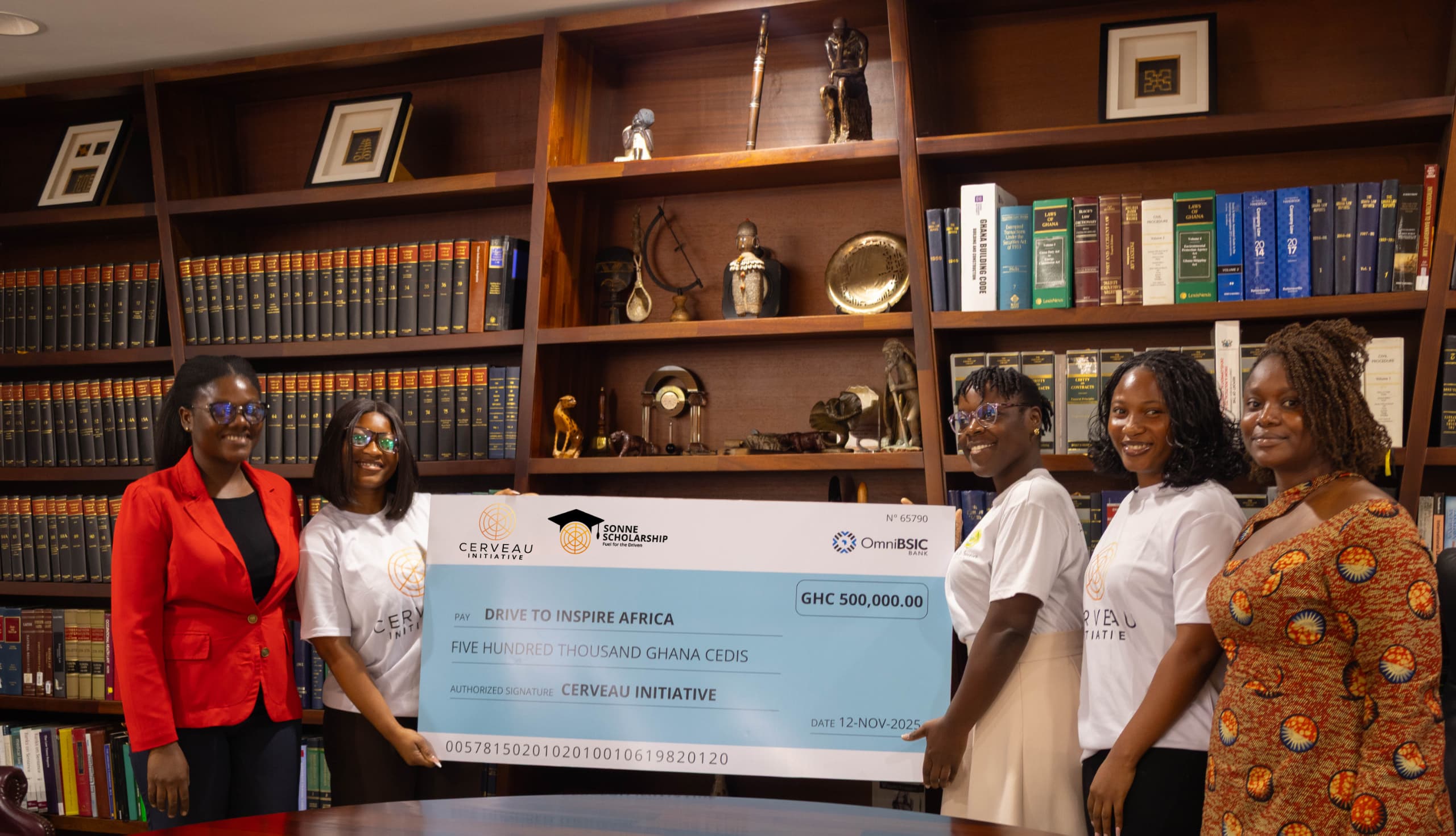 Empowering the Next Generation: Cerveau Initiative and Drive to Inspire Africa Renew Partnership Through the Sonne Scholarship Programme